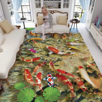 Tapis Trompe L&rsquo;œil Cascade